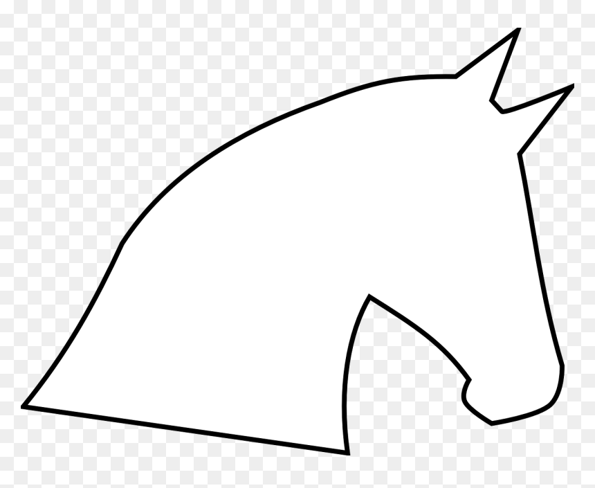 Cut Out Horse Head, HD Png Download - horse mask png