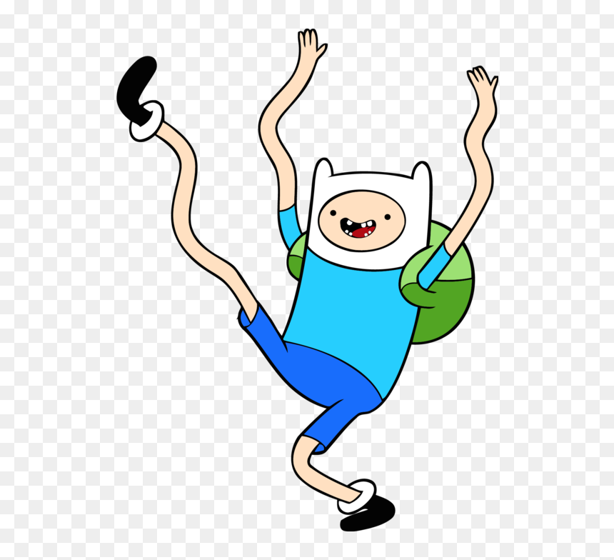 Percy Jackson Riordanverse Vs - Adventure Time Finn Dancing, HD Png Download - finn png