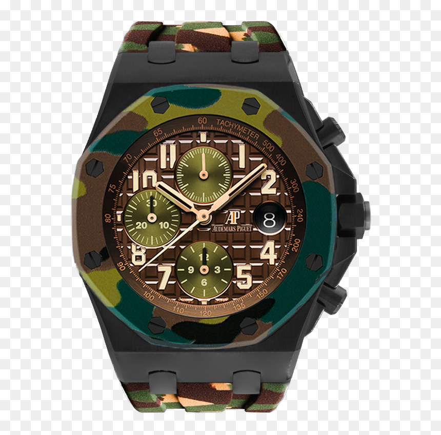 Analog Watch, HD Png Download - camouflage png