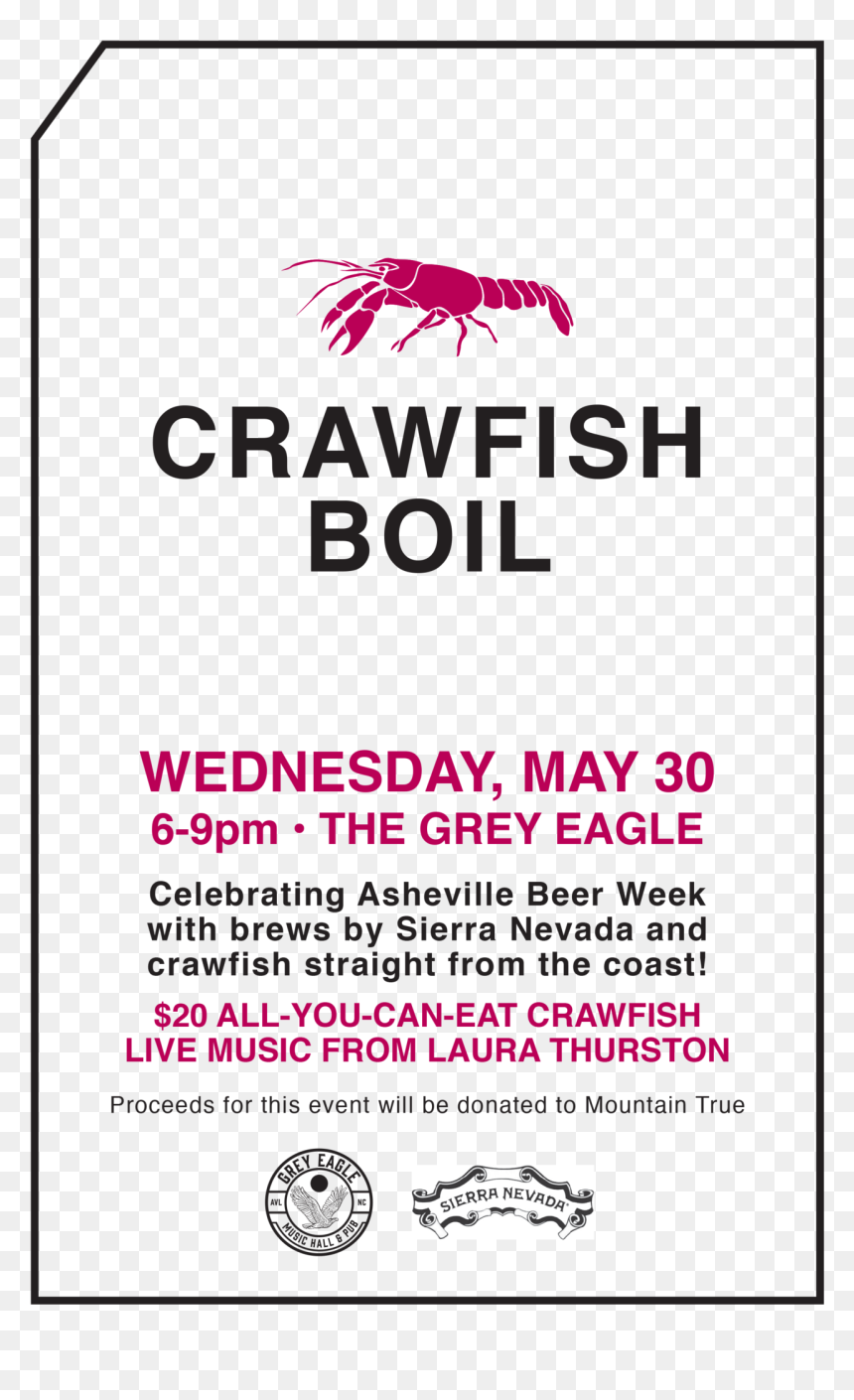 Crawfish Boil With Sierra Nevada - Testing In Progress Sign, HD Png Download - crawfish png