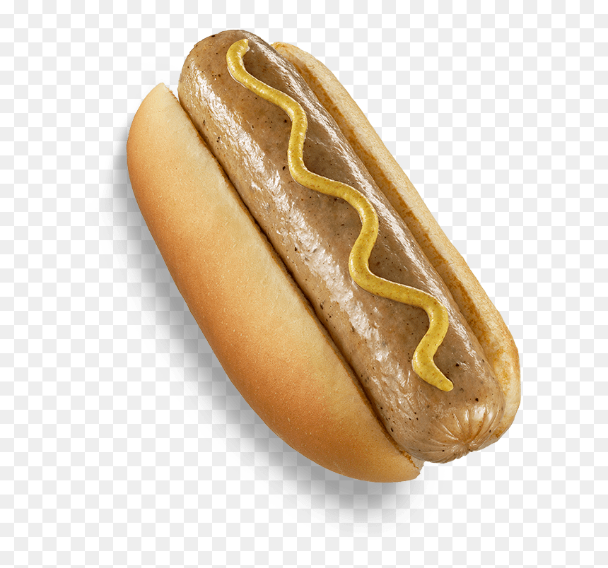 Home Market Foods Eisenberg Bratwurst With Mustard - Chili Dog, HD Png Download - mustard png