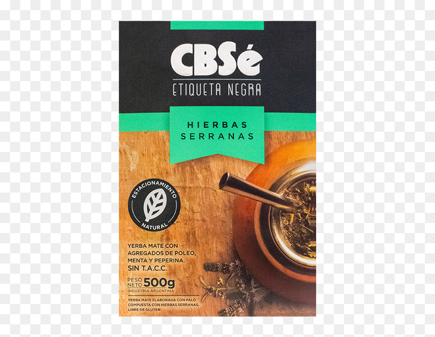 Cbc Yerba Etiqueta Negra, HD Png Download - etiqueta png