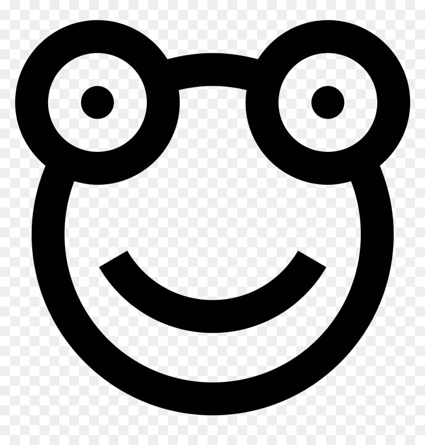 Knitted Frog Icon - Smiley, HD Png Download - knitting png