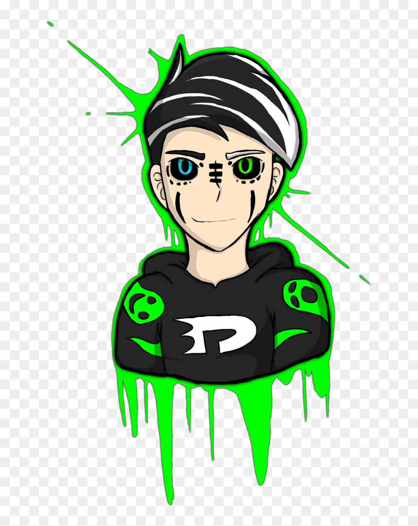 Crazy Patched Up Ghost Boy By V0xp0puli - Crazy Boy Png, Transparent Png - crazy png