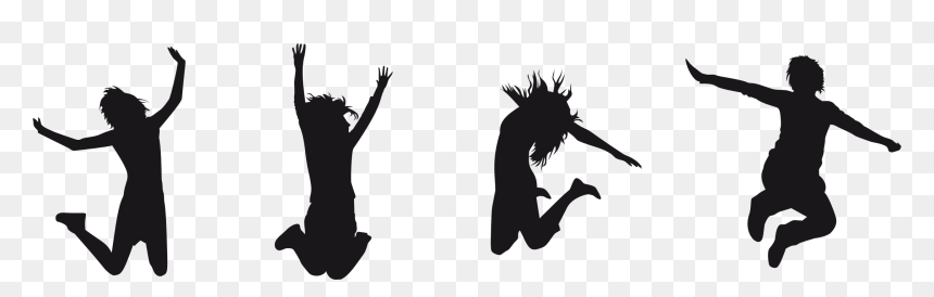 Smiley Silhouette Clip Art - Development Of Self In Society, HD Png Download - joy png