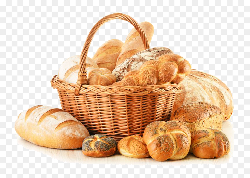 Basket Of Bread Png - Bakery Png, Transparent Png - baking png