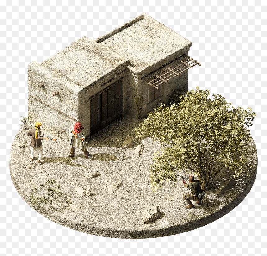 Battleground Area - Scale Model, HD Png Download - metal gear png