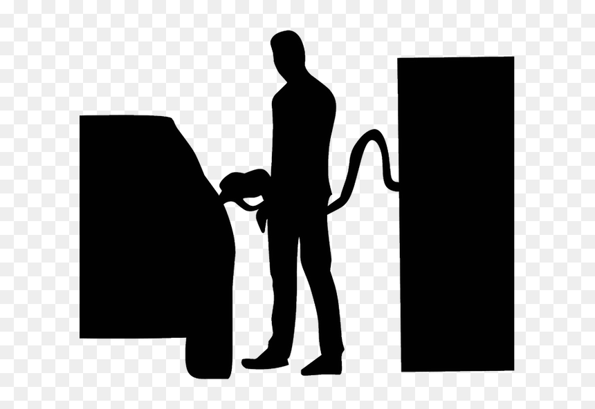 Concept-2410182 960 720 - Silhouette Pumping Gas, HD Png Download - gas pump png