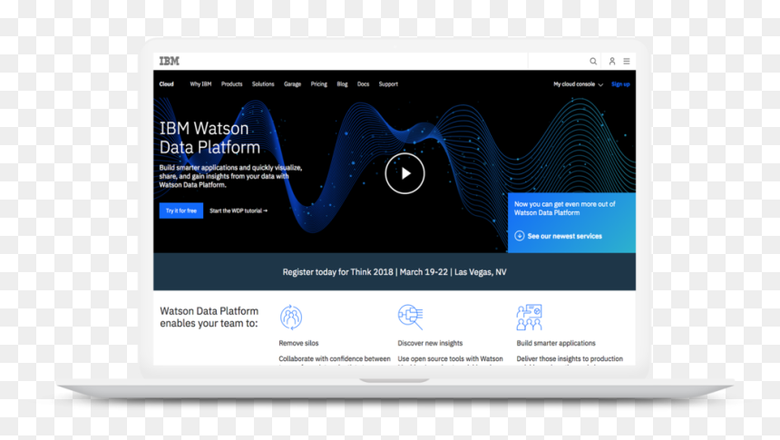 01 Wdp Leadspace - Multimedia Software, HD Png Download - ibm png