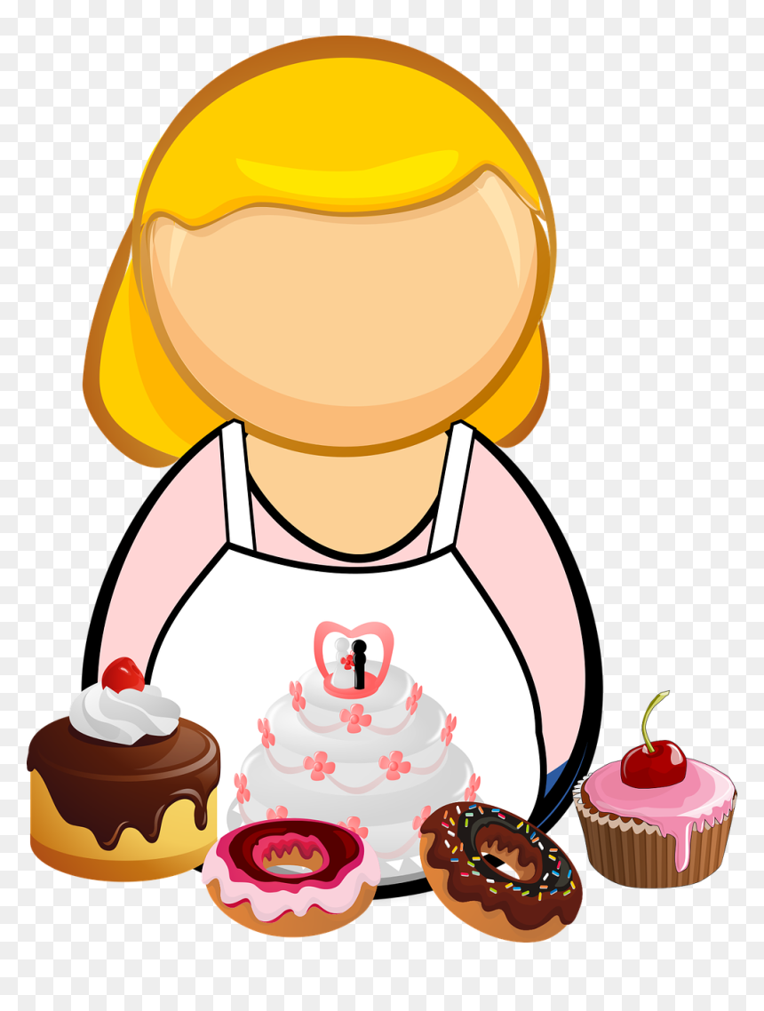 Cooking Cake Png, Transparent Png - baking png