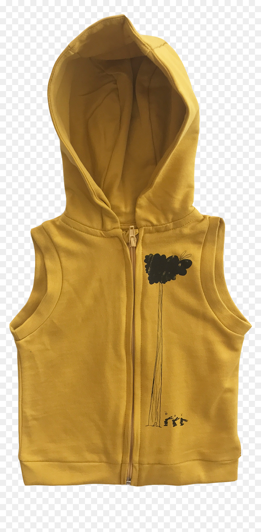 "hoodie - Hoodie, HD Png Download - mustard png
