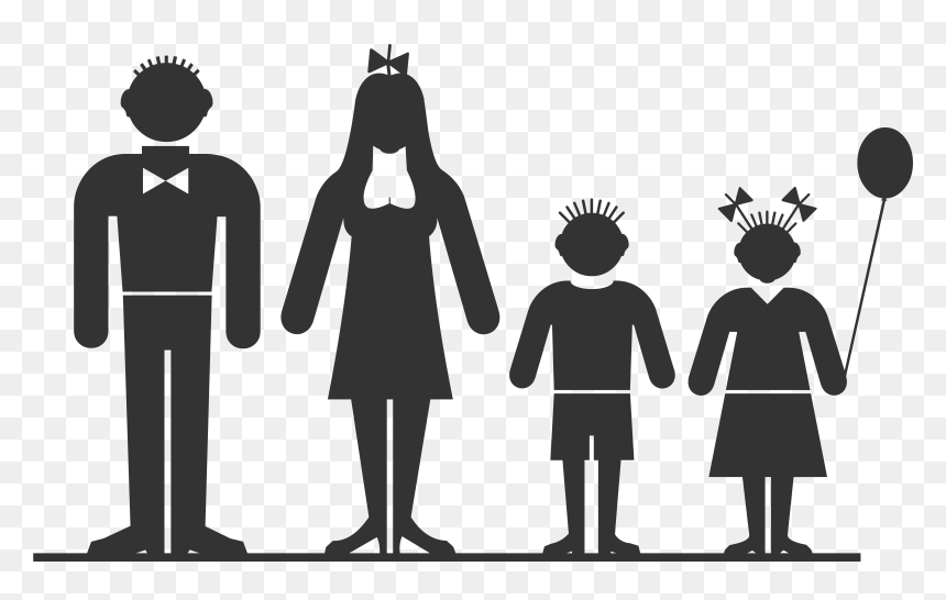Happy Family Clip Arts - Male Female Washroom Sign, HD Png Download - happy family png