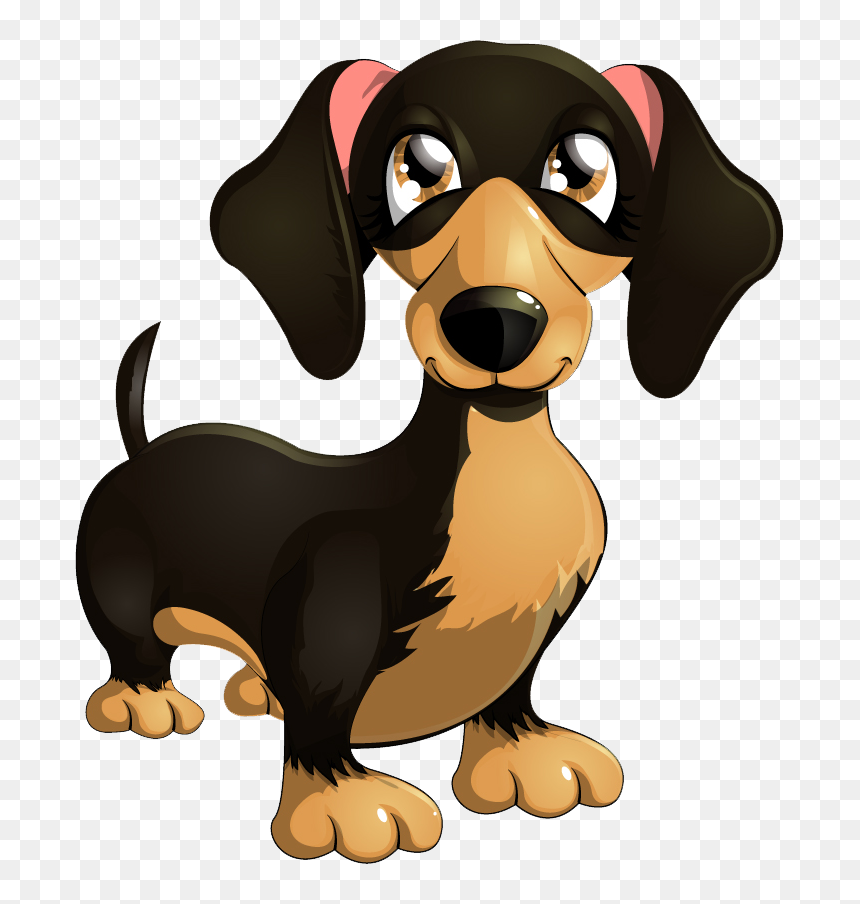 C Es Gatos Clip Art Animals Pinterest - Weiner Dog Clip Art, HD Png Download - dachshund png