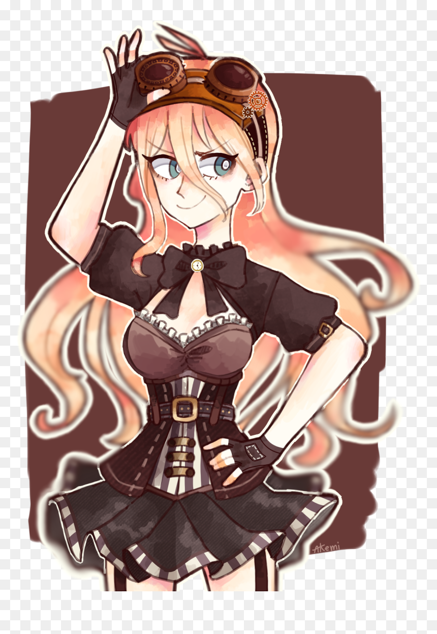 Miu Iruma Steampunk, HD Png Download - anime sparkles png