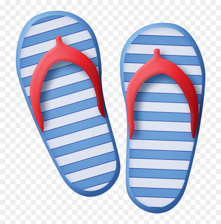 Flip Flops Png Free Download - Things Used In Sunny Day, Transparent Png - flip flop png