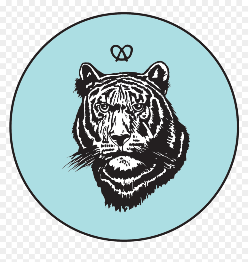 Transparent Tiger Head Png - The Blind Tiger Cafe, Png Download - tiger head png