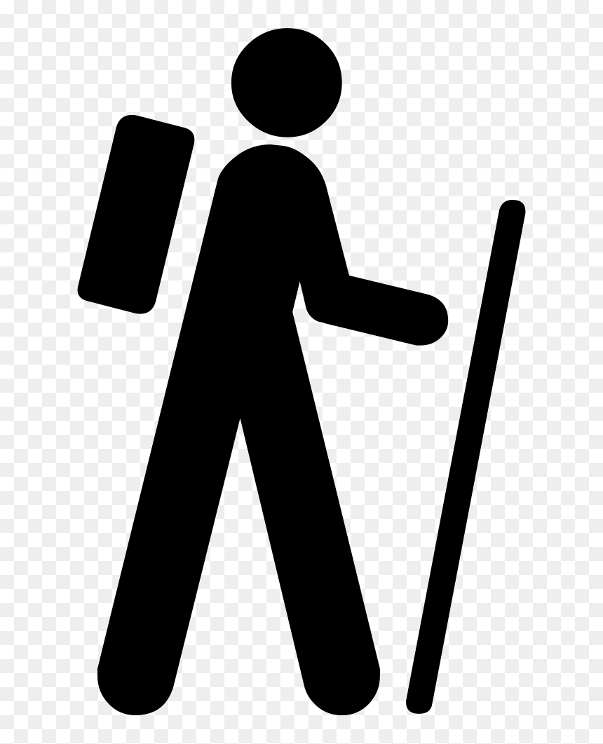 Hiking - Hiker Clip Art, HD Png Download - hiking png