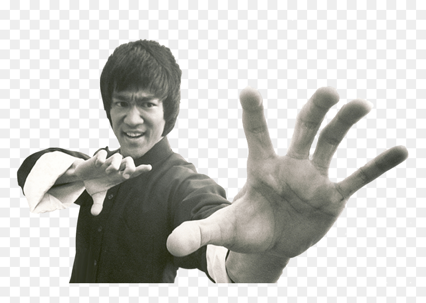 Bruce Lee Black And White Transparent Png - Bruce Lee Png, Png Download - bruce lee png