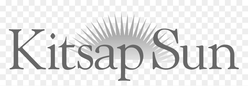 Kitsap Sun Logo Grayscale - Kitsap Sun, HD Png Download - sun logo png