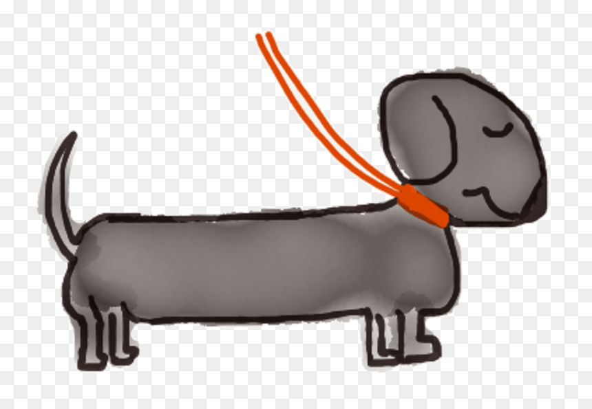 Adorable Dachshund Stickers - Dachshund Stickers, HD Png Download - dachshund png