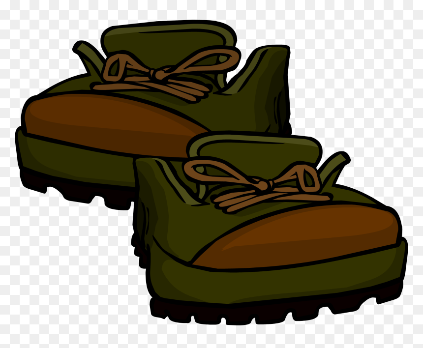 Club Penguin Rewritten Wiki - Hiking Boot, HD Png Download - hiking png