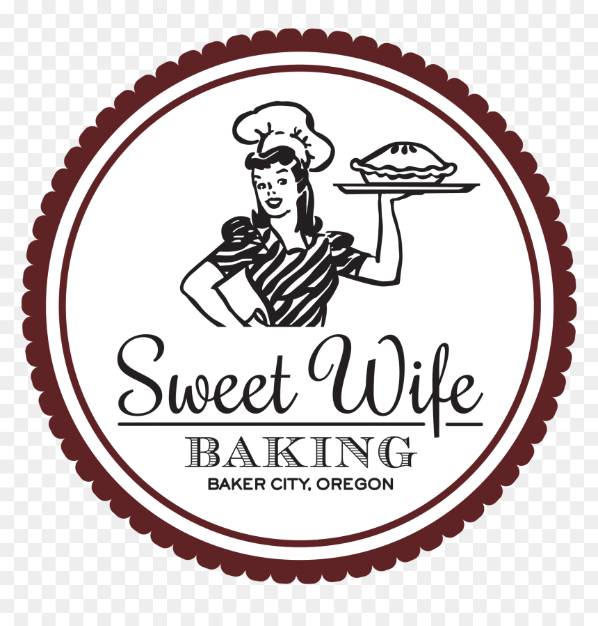 Sweet Wife Logo Transparent - Circle Border Png Line, Png Download - baking png