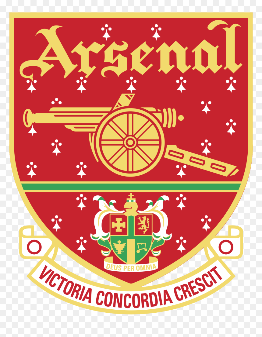 Arsenal Old Logo Png, Transparent Png - arsenal logo png