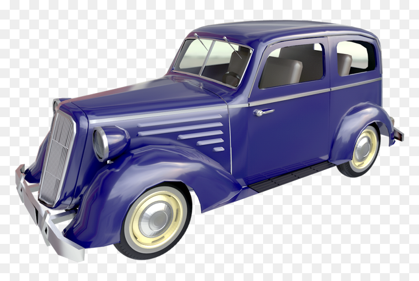 Old Vintage Car - Antique Car, HD Png Download - vintage car png