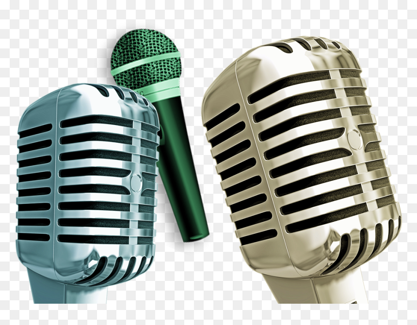 Human Voice Google Play Youtube Over Voiceover - Cartoon Microphone, HD Png Download - old microphone png