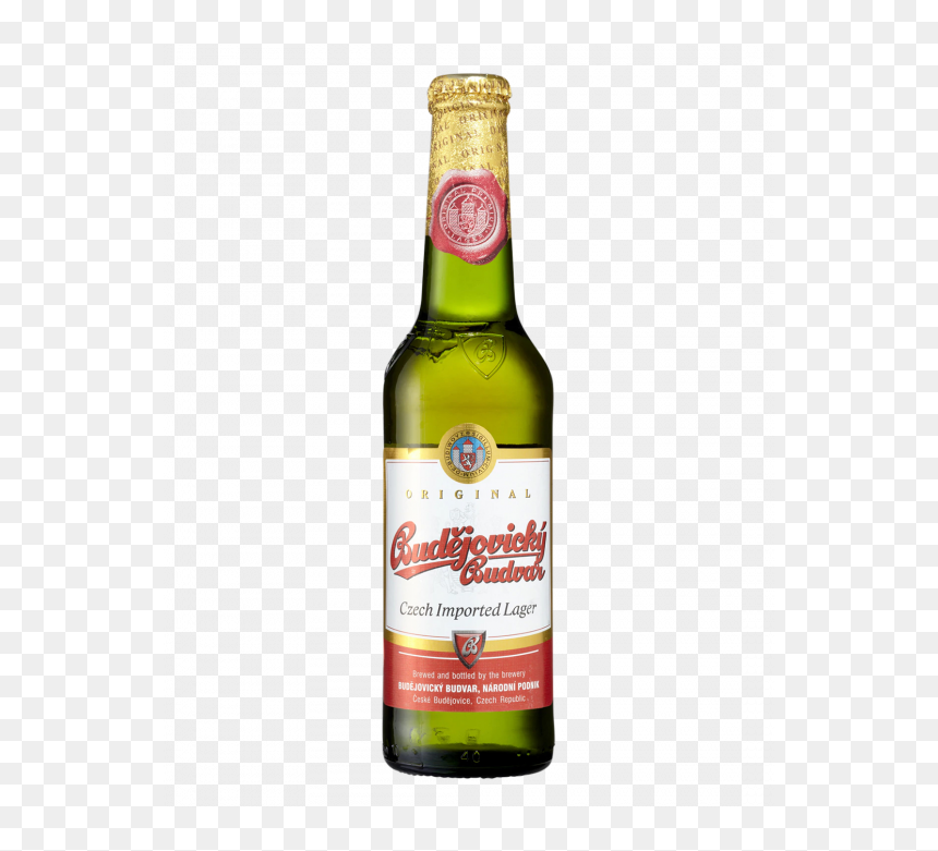 Czech Imported Lager Budvar, HD Png Download - alcohol bottle png