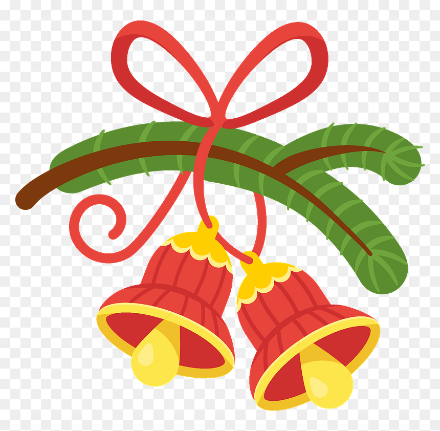 Christmas Bell Clipart, HD Png Download - christmas bell png