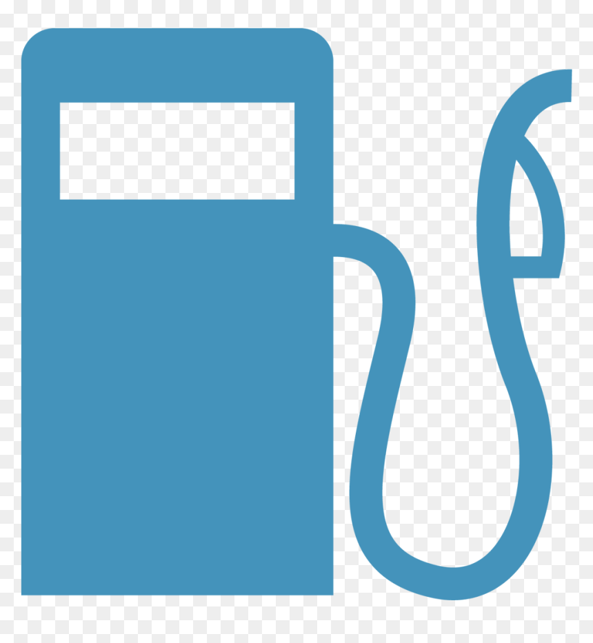 Gas Clipart Gas Pump - Gas Station Icon Blue, HD Png Download - gas pump png