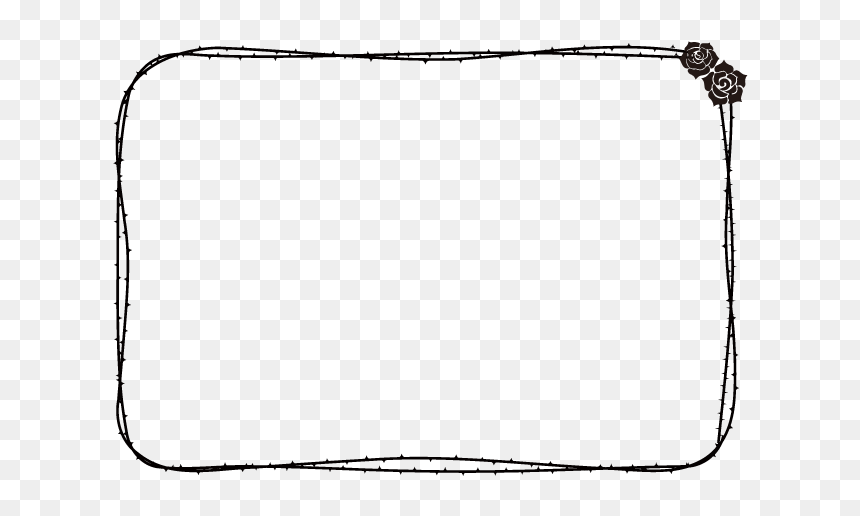 Line Art, HD Png Download - rose vector png