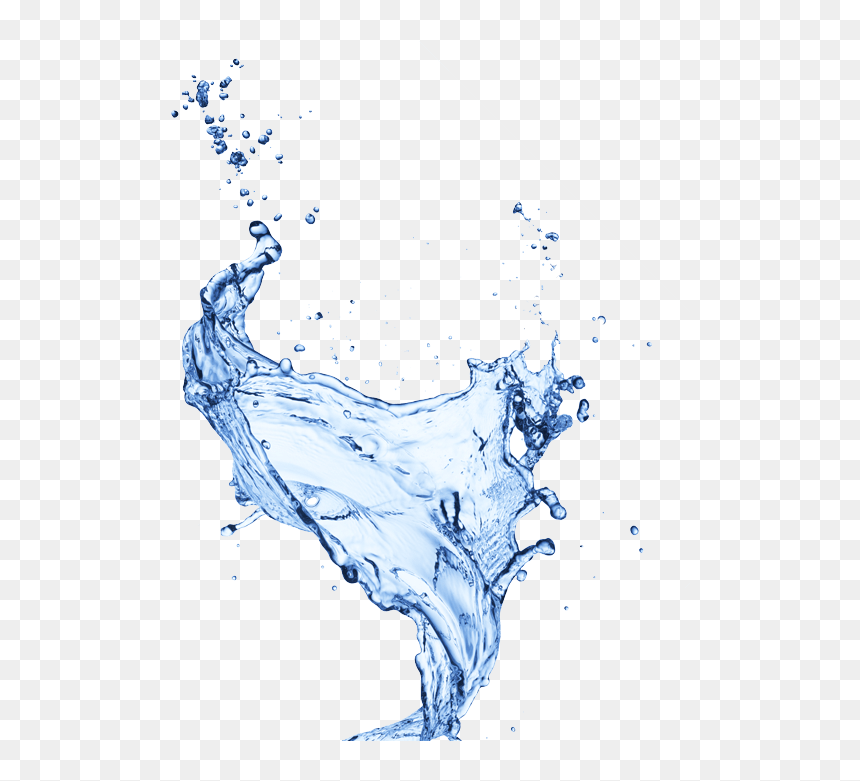 Splash Water Png, Transparent Png - water drop clipart png