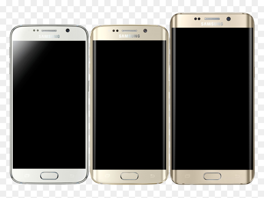 Samsung Galaxy S6 S6 Edge And S6 Edge Plus - Samsung Galaxy S6, HD Png Download - samsung phone png
