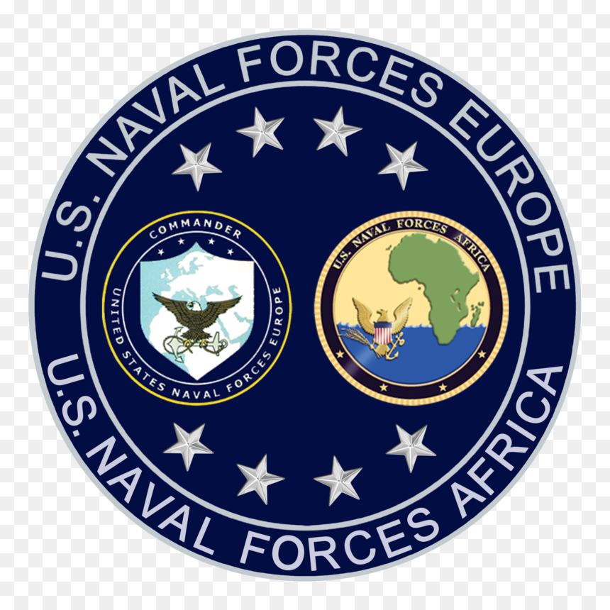 Cne-cna - Us Naval Forces Africa Logo, HD Png Download - us navy logo png