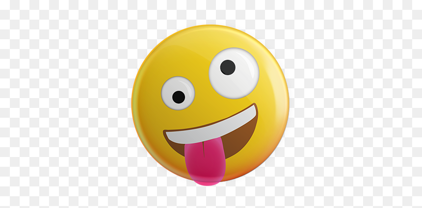 Smiley, HD Png Download - crazy face png