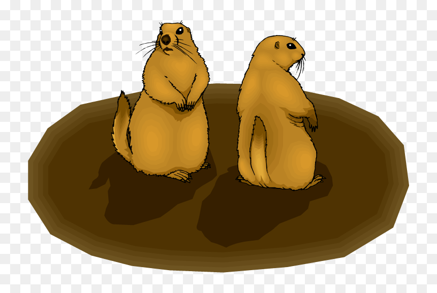 Free Groundhog Clipart - Groundhog Clipart, HD Png Download - groundhog png