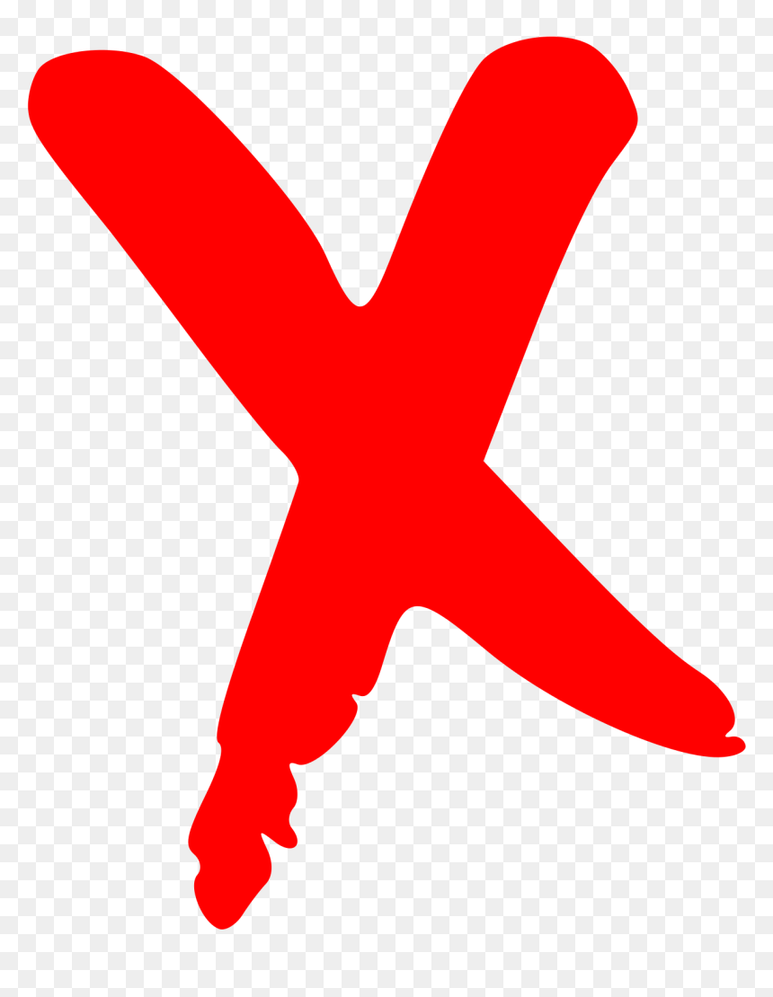 Thumb Image - X Marked, HD Png Download - paint.png