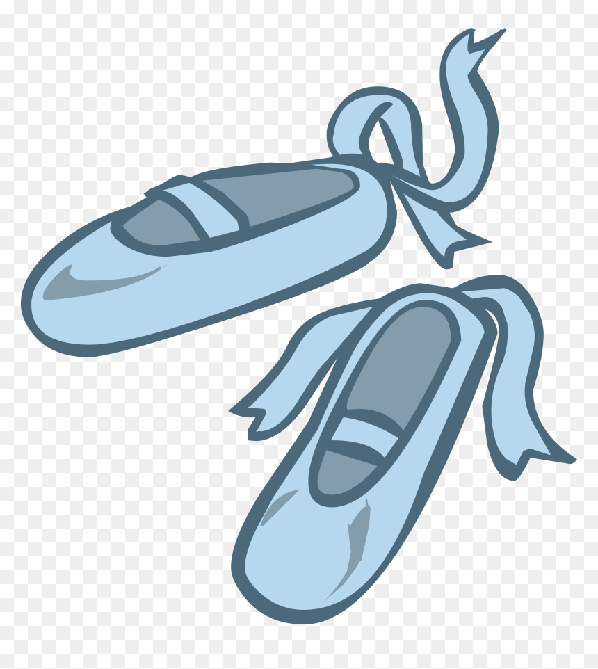 Official Club Penguin Online Wiki - Ballet Dance Shoes Clipart, HD Png Download - ballet shoes png