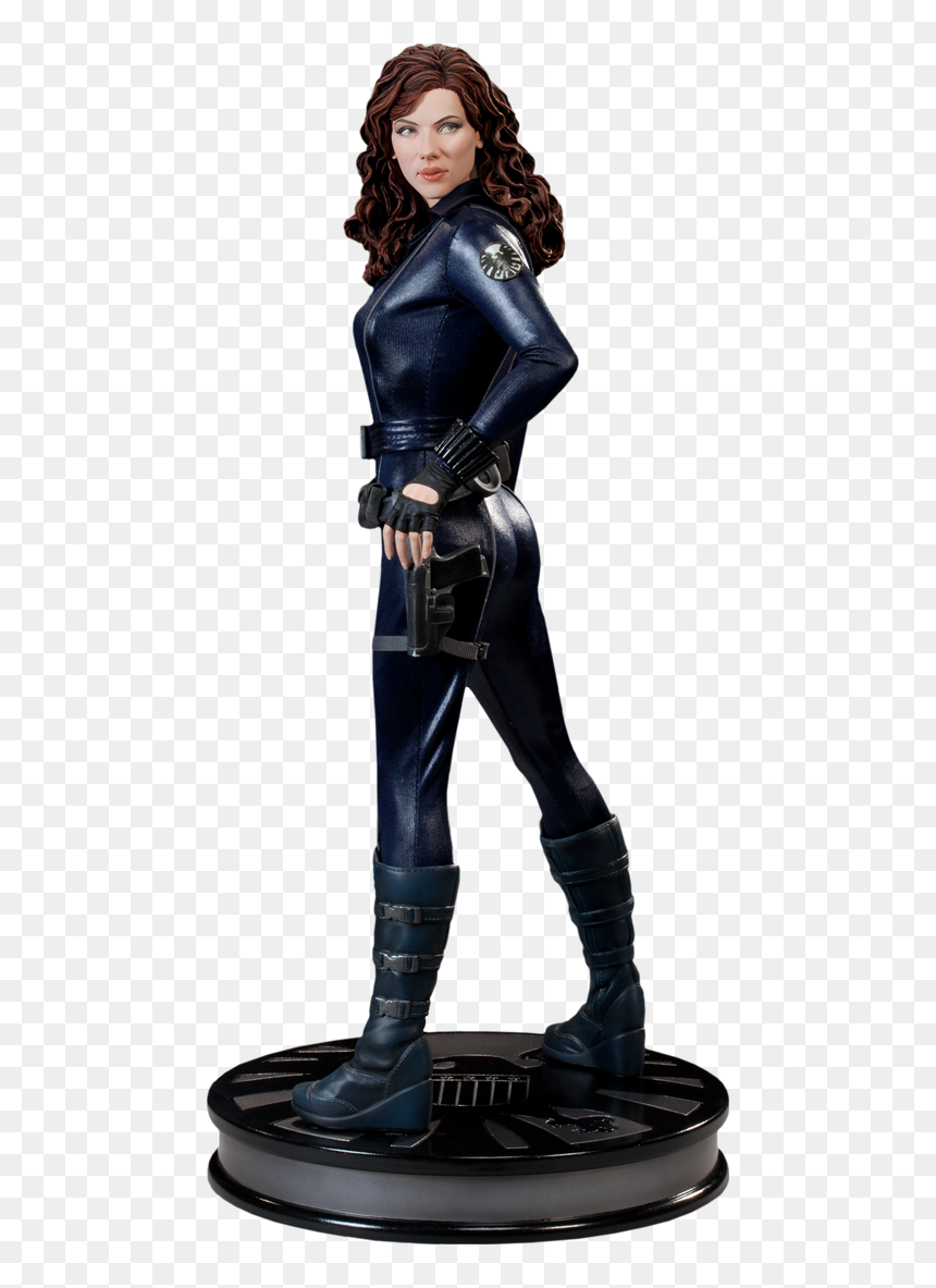 Scarlett Johansson Premium Format™ Figure - Scarlett Johansson Black Widow Statue, HD Png Download - scarlett johansson png