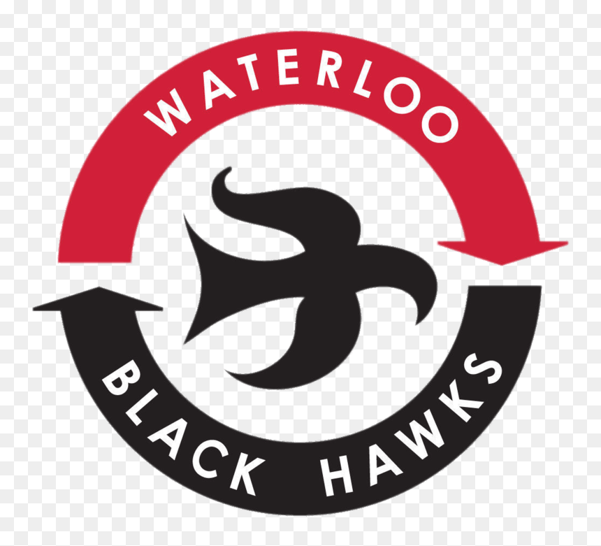 Waterloo Black Hawks Logo - Państwowe Ratownictwo Medyczne, HD Png Download - hawks logo png