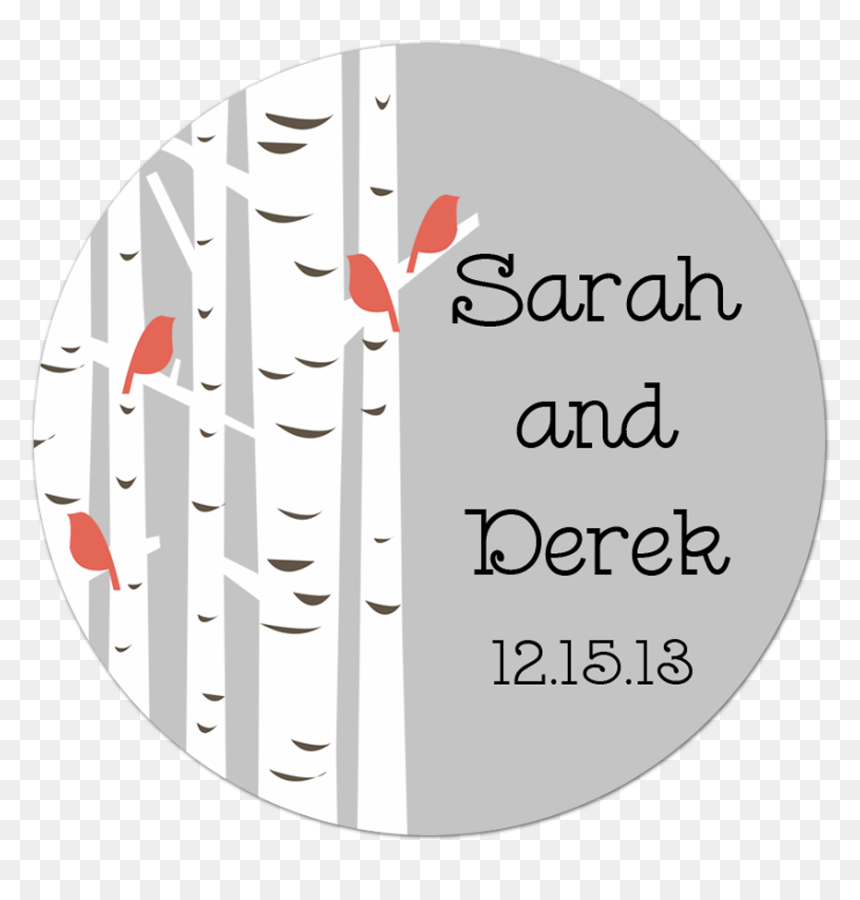 Transparent Birch Tree Png - Circle, Png Download - birch tree png