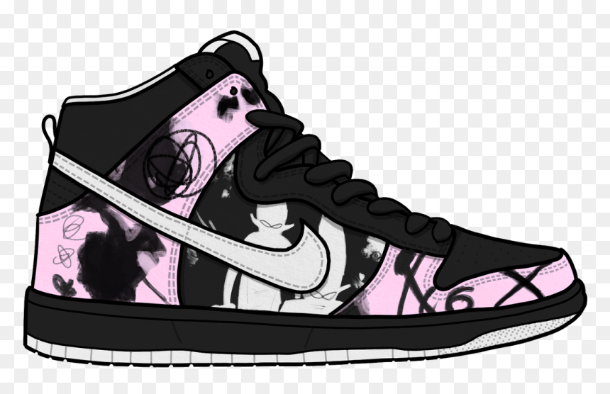 Cartoon Nike Shoes Transparent, Png Download - Cartoon Nike Shoes Png, Png Download - nike shoes png
