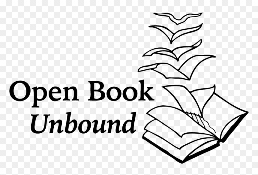 Line Art, HD Png Download - open books png