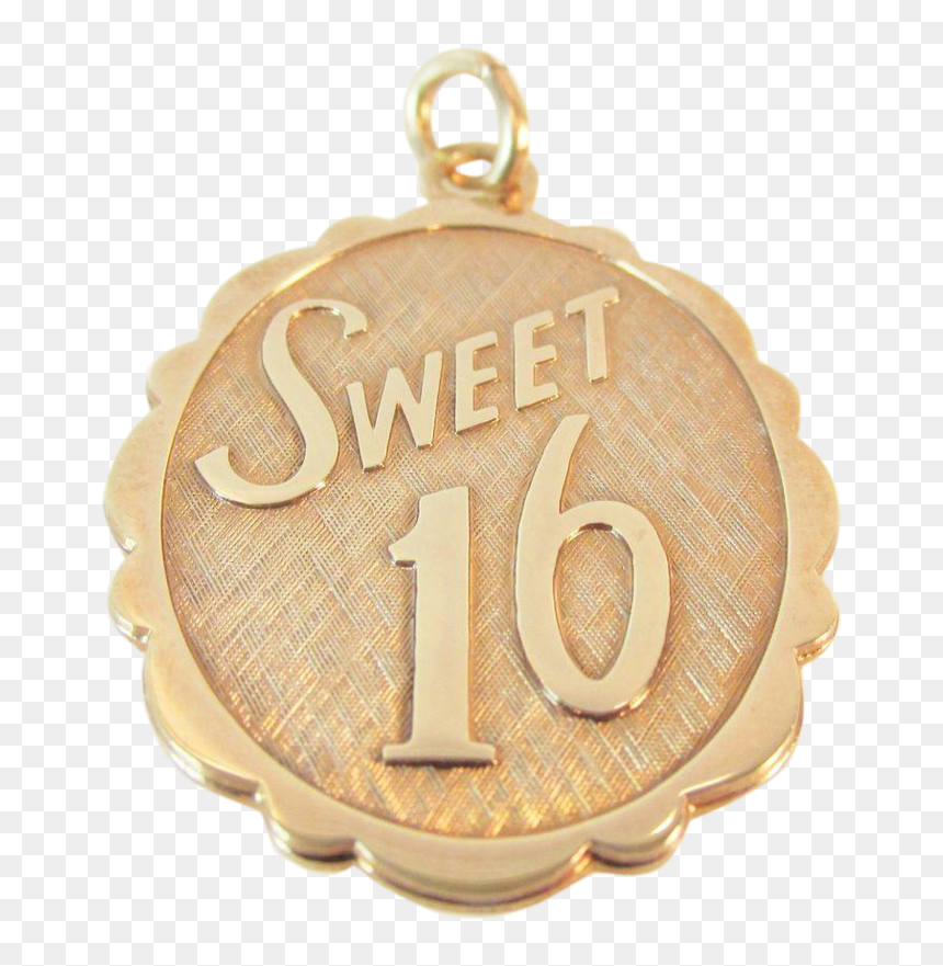 Lamode Sweet 16 Charm Pendant - Locket, HD Png Download - sweet 16 png