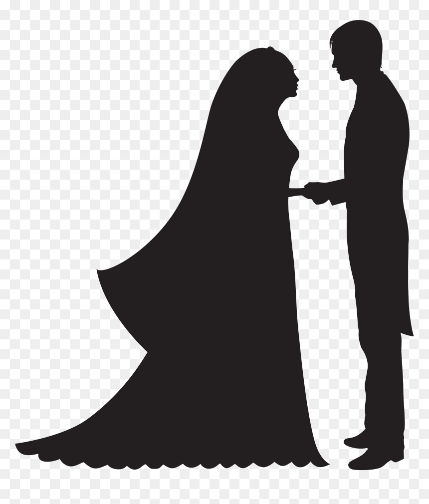 Bride And Groom Png Clip Art Transparent Png , Png, Png Download - veil png