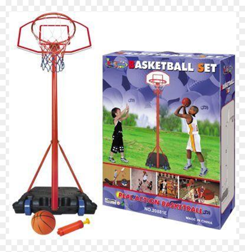 Adjustable Basketball Set - Kings Sport Basketball Set, HD Png Download - basketball backboard png