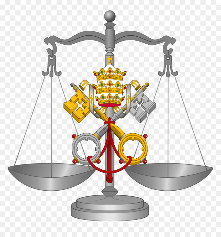 Gaudium Et Spes Logo, HD Png Download - scales of justice png