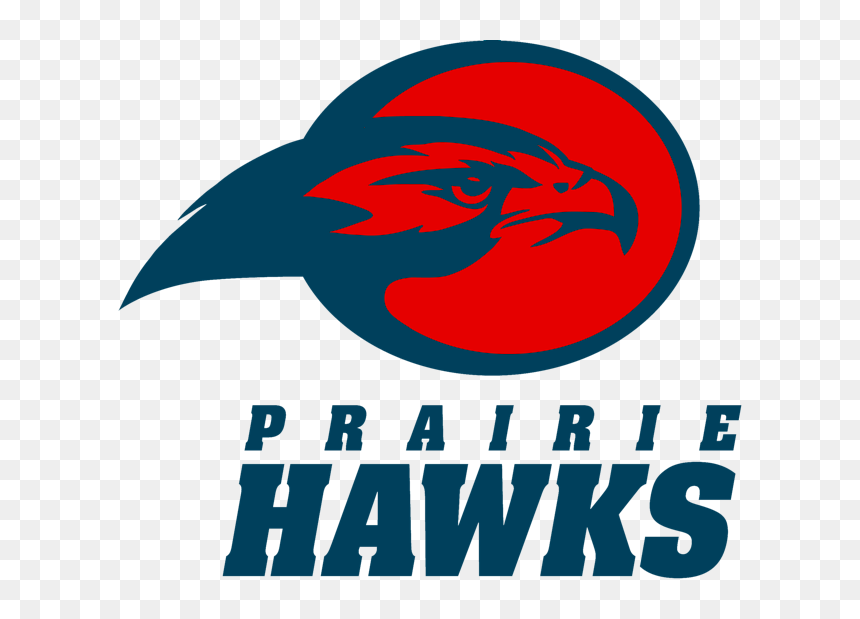 Hawks Logo Png - Racine Prairie School Logo, Transparent Png - hawks logo png